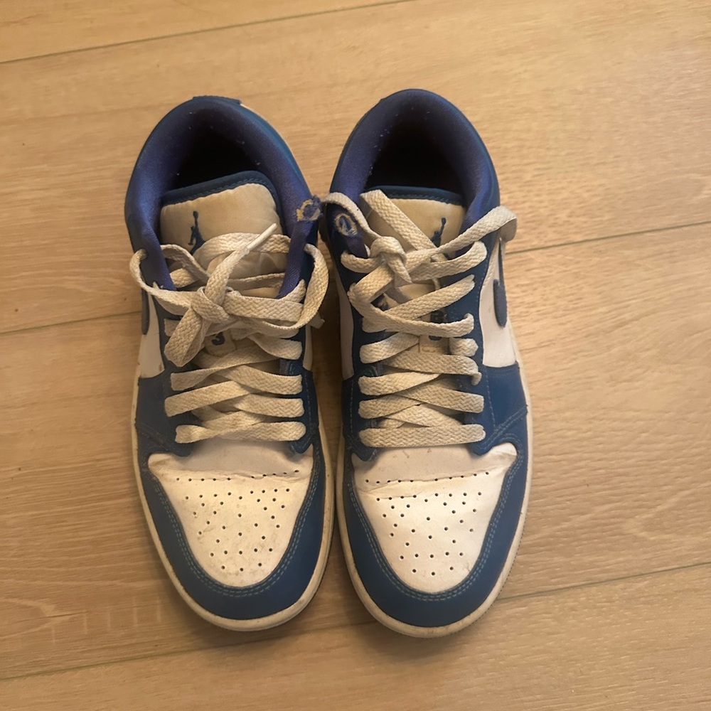 Blue and White dunks